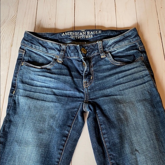 🦅 AMERICAN EAGLE OUTFITTERS DENIM SKINNY JEGGING - Picture 1 of 6